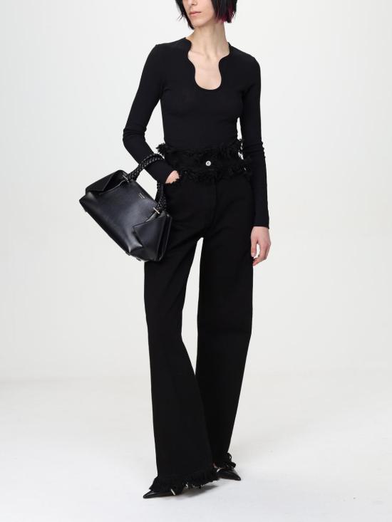 25SS 살바토레 페라가모 데님 팬츠 13G876 782632 002 Black - SALVATORE FERRAGAMO