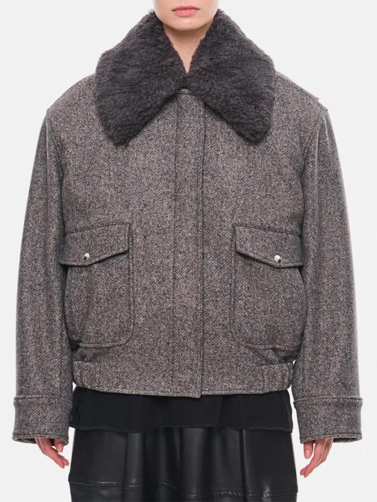 24FW 스텔라 맥카트니 자켓 6601003EJ670 1403 Grey