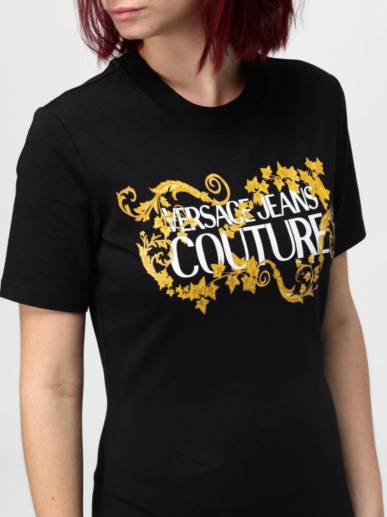 24FW 베르사체 롱 원피스 77HAOE05CJ02E G89 Black - VERSACE