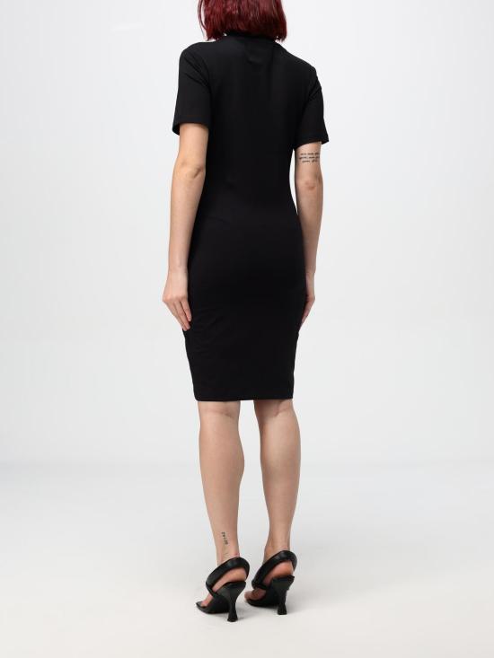 24FW 베르사체 롱 원피스 77HAOE05CJ02E G89 Black - VERSACE