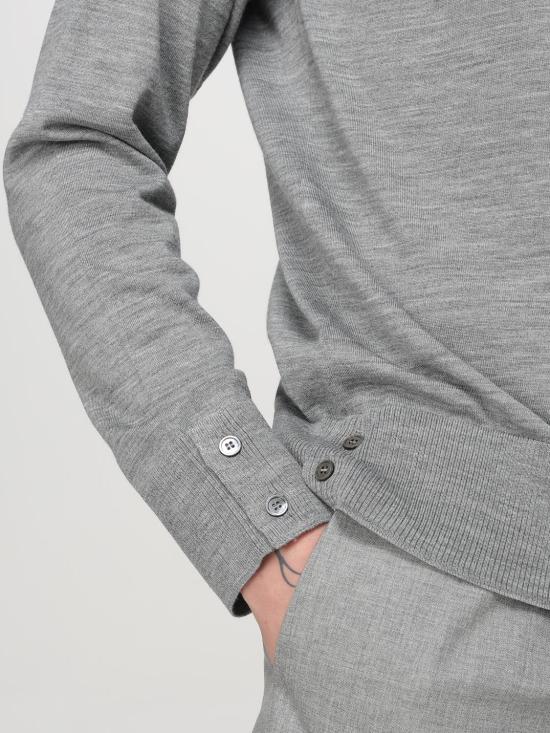 25FW 톰브라운 스웨터 MKA002AY1014 058 Grey - THOM BROWNE
