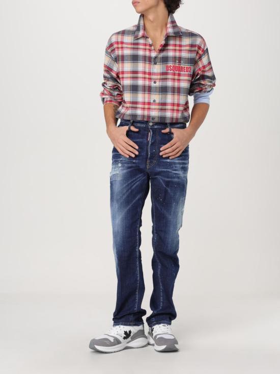  디스퀘어드2 데님 팬츠 S74LB1557S30664 470 Denim - DSQUARED2