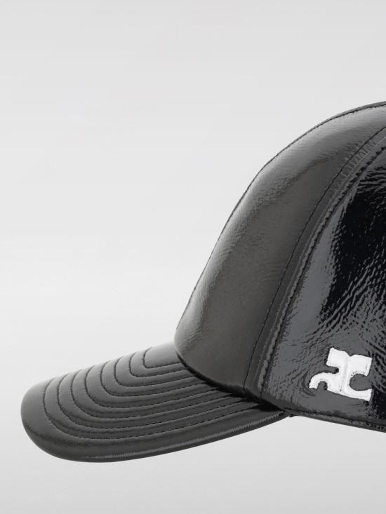 25FW 쿠레쥬 볼캡 PERACT033VY0014 9999 Black - COURREGES