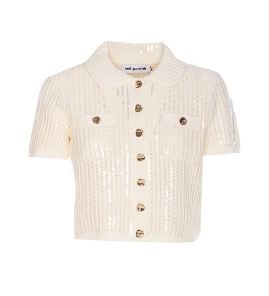 25SS 셀프 포트레이트 반팔 티셔츠 126T WHITE White