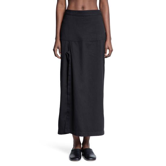  르메르 롱 스커트 SK1046LD1028BK999 Black