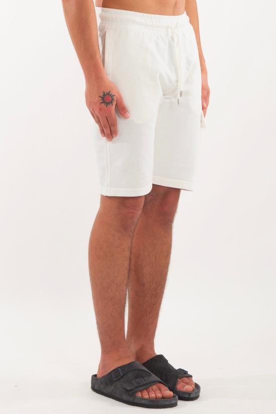 25SS 씨피 컴퍼니 라이트 플리스 카고 렌즈 쇼츠 18CMSB069A 002246G 103 White - C.P. COMPANY