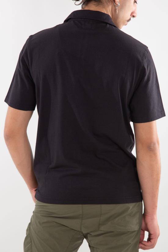 25SS 씨피 컴퍼니 반팔 티셔츠 18CMPL291A 006057O 999 Black - C.P. COMPANY