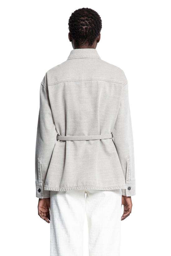  펜디 자켓 FLF677ASMBF1RX9 Grey - FENDI