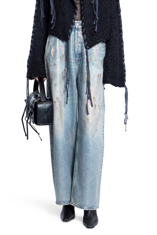  아크네 스튜디오 팬츠 C00077AUZW Blue - ACNE STUDIOS