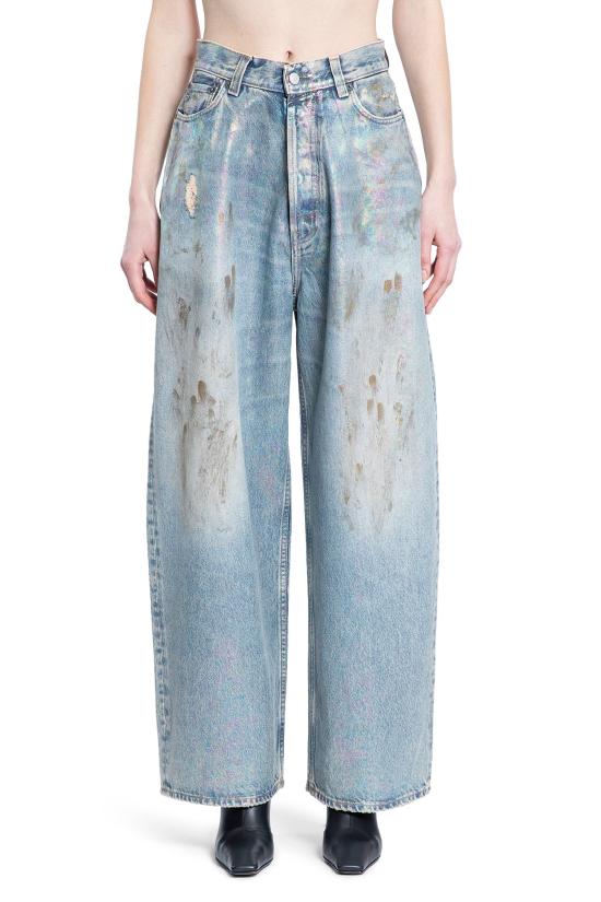  아크네 스튜디오 팬츠 C00077AUZW Blue - ACNE STUDIOS