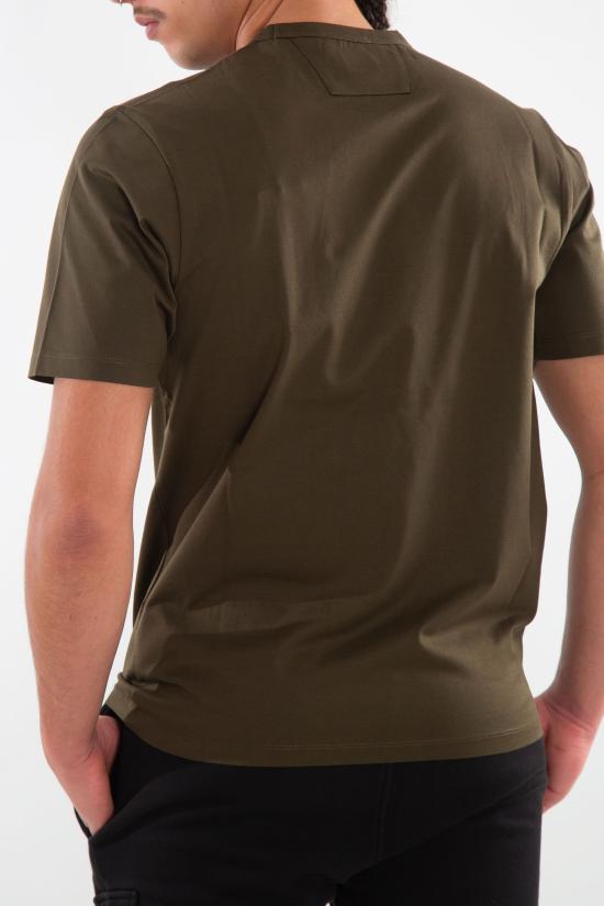 25SS 씨피 컴퍼니 반팔 티셔츠 18CLTS053A 006370W 683 Green - C.P. COMPANY