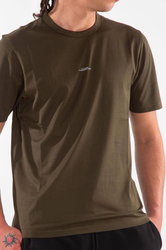 25SS 씨피 컴퍼니 반팔 티셔츠 18CLTS053A 006370W 683 Green - C.P. COMPANY