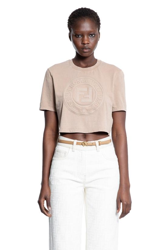  펜디 셔츠 FS9715ASNIF1RX9 Beige - FENDI