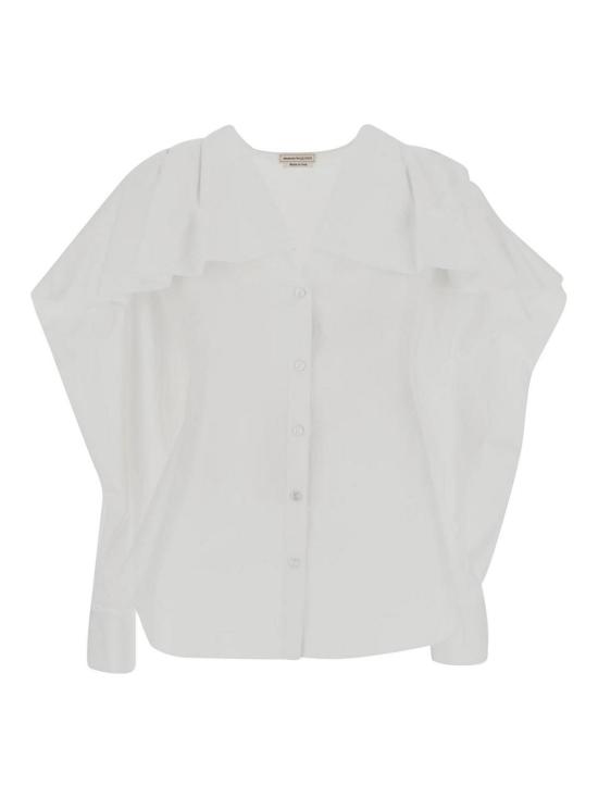  알렉산더 맥퀸 블라우스 769055QAAAD9000 White