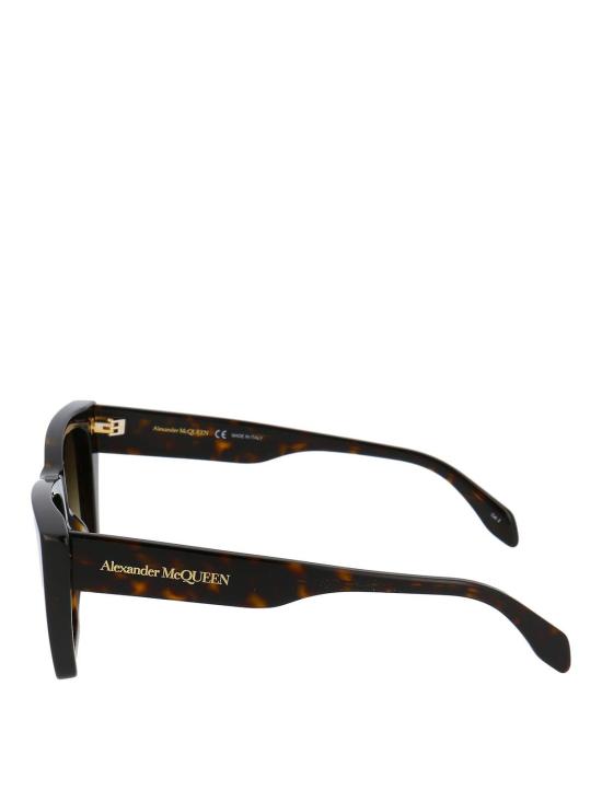 26SS 알렉산더 맥퀸 선글라스 AM0299S002 Brown - ALEXANDER MCQUEEN