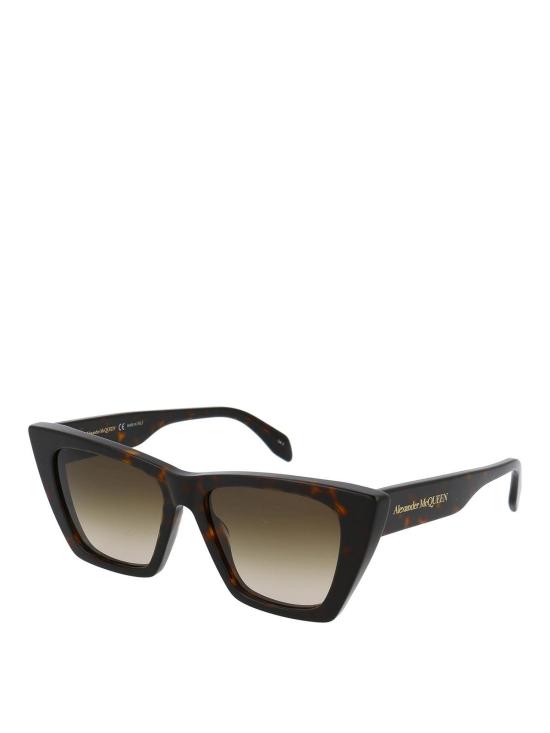 26SS 알렉산더 맥퀸 선글라스 AM0299S002 Brown - ALEXANDER MCQUEEN