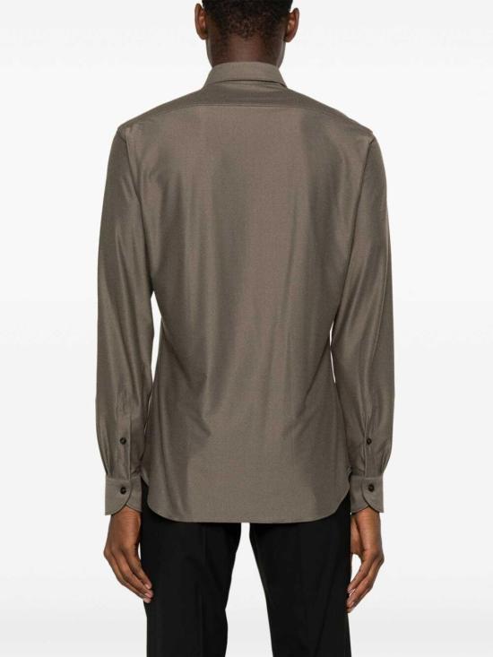  싸쿠스 긴팔 셔츠 ACT558ML71690006 Bronze - XACUS