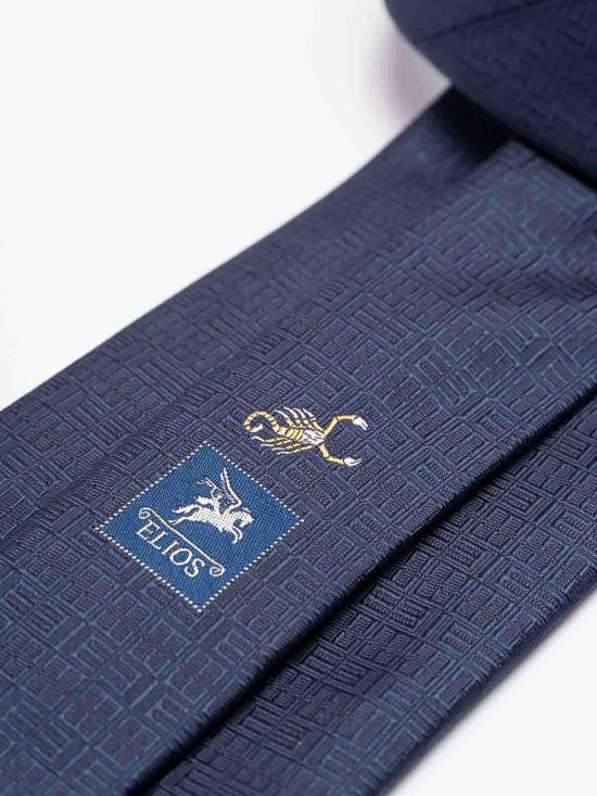 25FW 엘리오스 넥타이 CRAVATTASCORPIONE Black - ELIOS