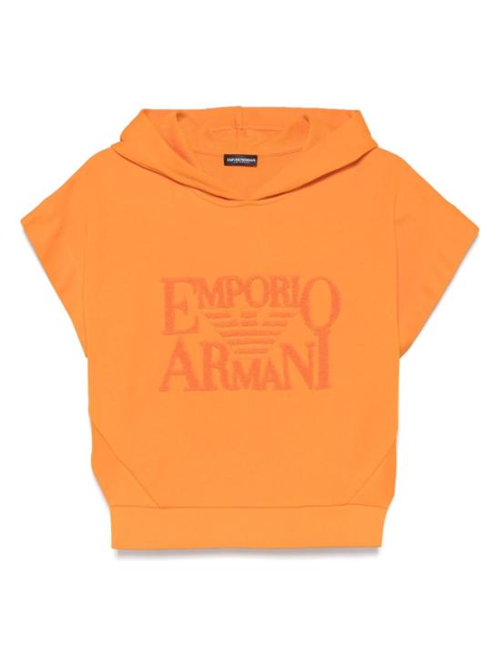 25SS 엠포리오 아르마니 후드 티셔츠 EW000775 AF12186U3079 Orange