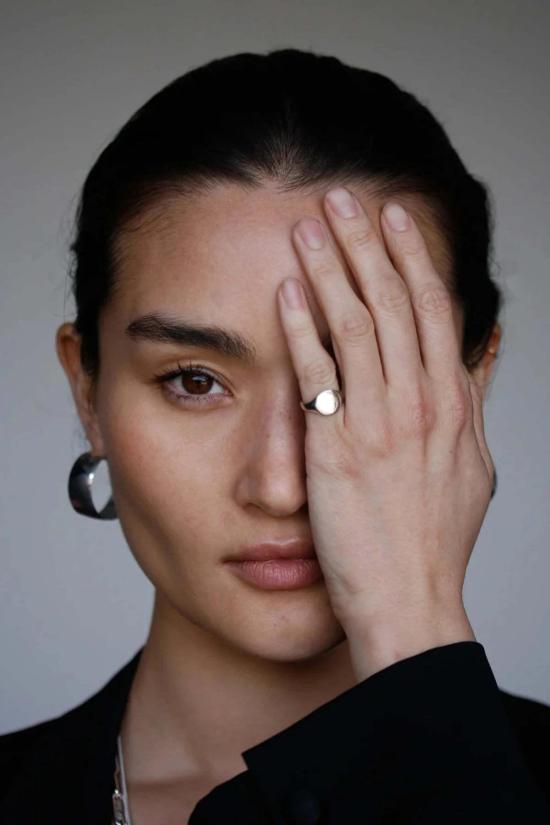  로렌 스튜어트 반지 베이비 시그넷 링 스털링 실버 - LOREN STEWART