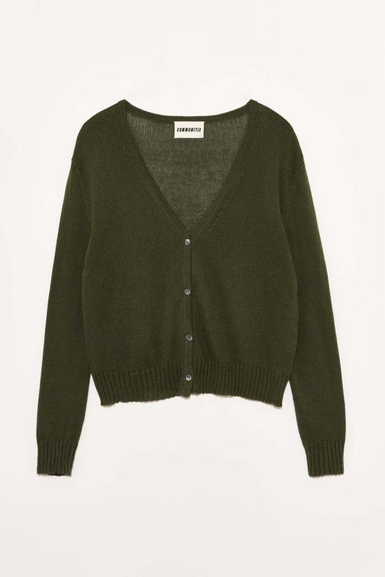  오가닉 바이 존 패트릭 가디건 존 패트릭의 오가닉 텍스처드 쇼트 카디 살비아