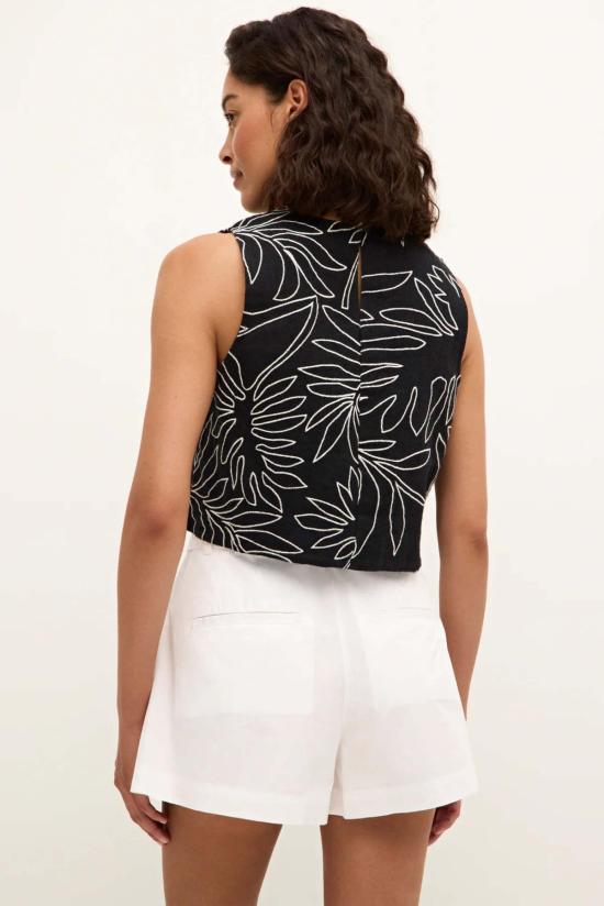  마리 올리버 블라우스 데이비스 탑 와일드플라워 - MARIE OLIVER