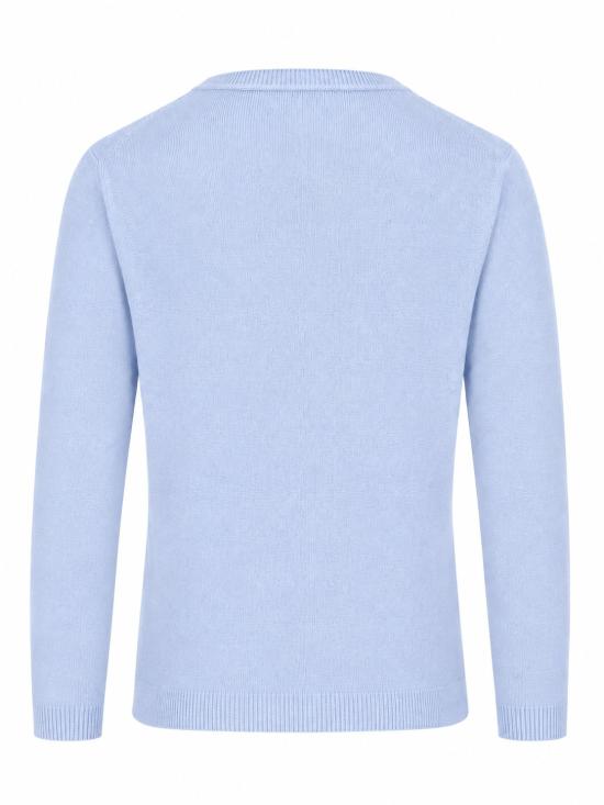 26FW 라 로즈 스웨터 GDC22809 40951 LIGHT BLUE - LA ROSE