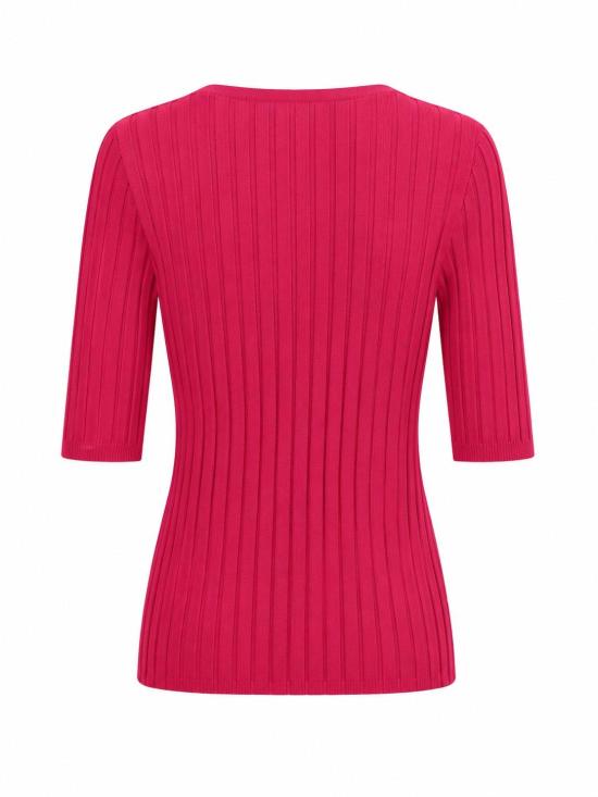 26FW 라 로즈 스웨터 MG305 32326 HOT PINK - LA ROSE
