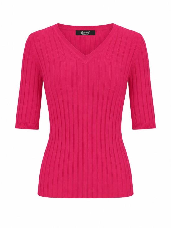 26FW 라 로즈 스웨터 MG305 32326 HOT PINK