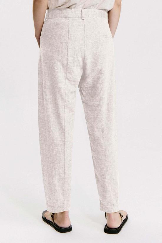  Transit Par Such 스트레이트 팬츠 트랜싯 파 수치 샌드 리넨 텍스처 바지 샌드 - OTHER BRANDS