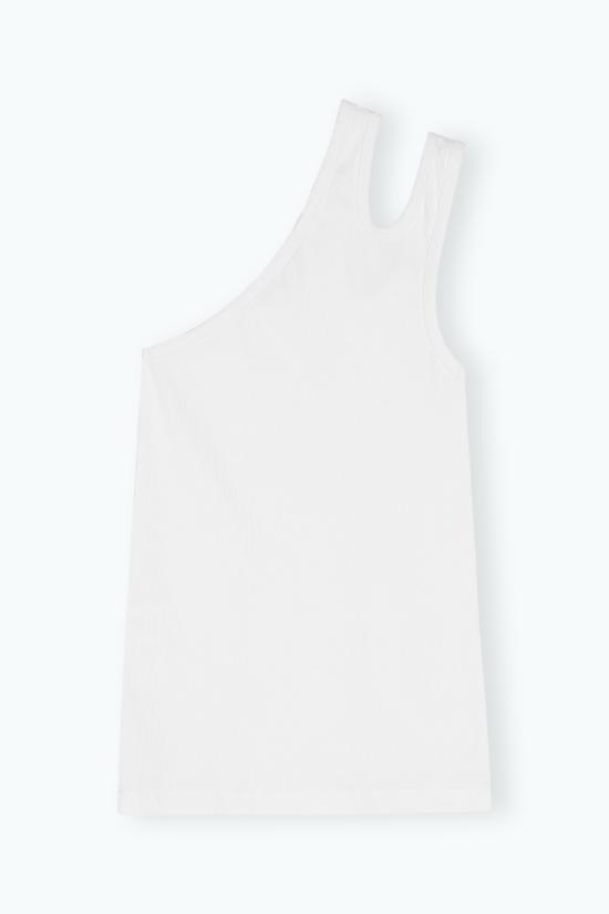  리메인 비르게 크리스텐센 민소매 티셔츠 REMW241PRTO007WH BRIGHT WHITE DOM