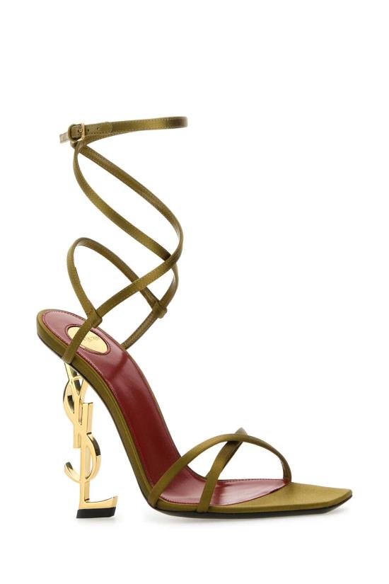 25SS 생로랑 샌들 8179729QNBS 2309 Green - SAINT LAURENT
