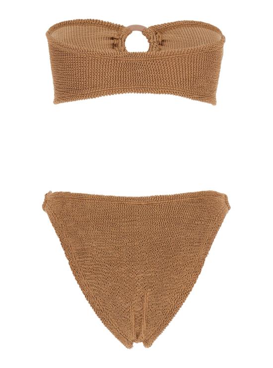25SS 훈자 지 비키니 수영복 BGLORIATXMETALLICCOCOA Brown - HUNZA G