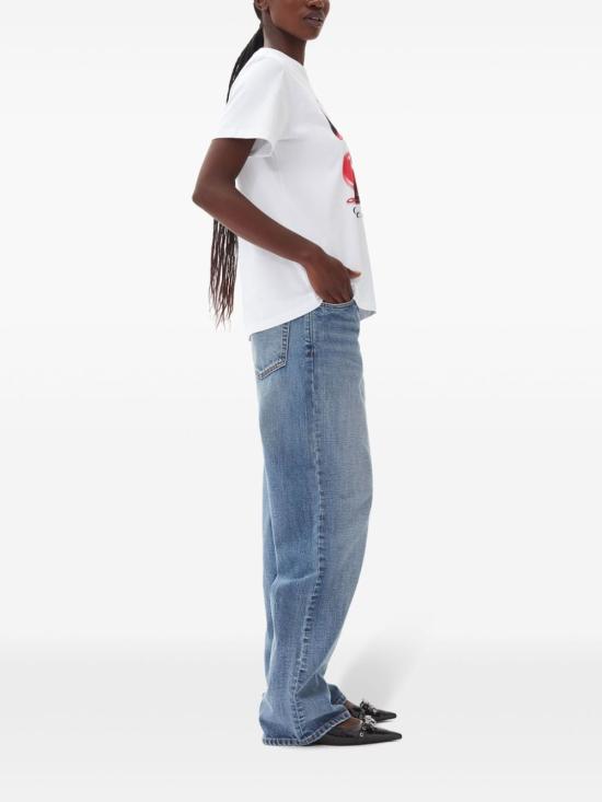 25SS 가니 반팔 티셔츠 T4004151 DOM - GANNI