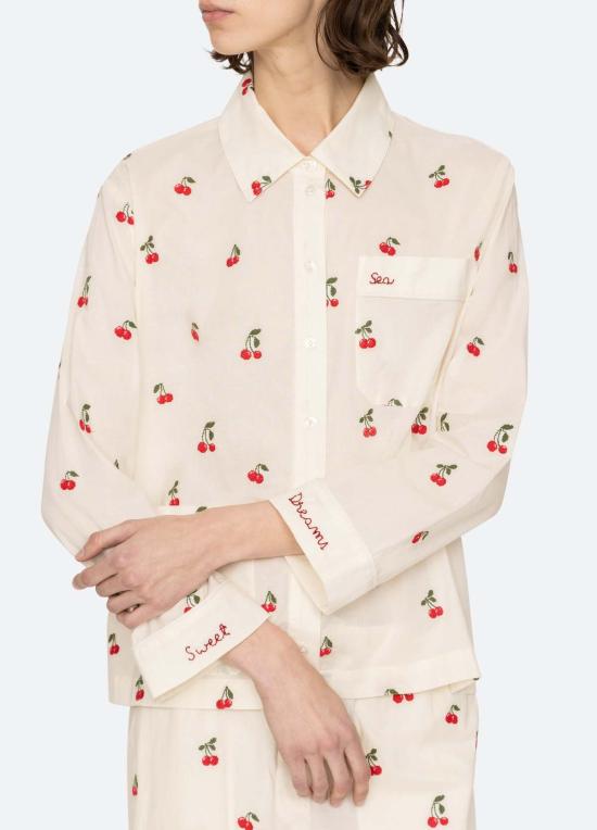  씨뉴욕 라운지 웨어 Sea Ny Jude 파자마 세트 크림 - SEA NY