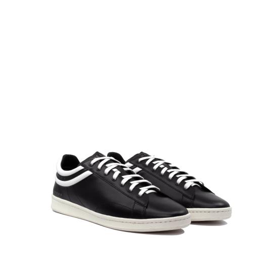  에름 파리 스니커즈 HELM241PSSN001WH BLACK WHITE DOM