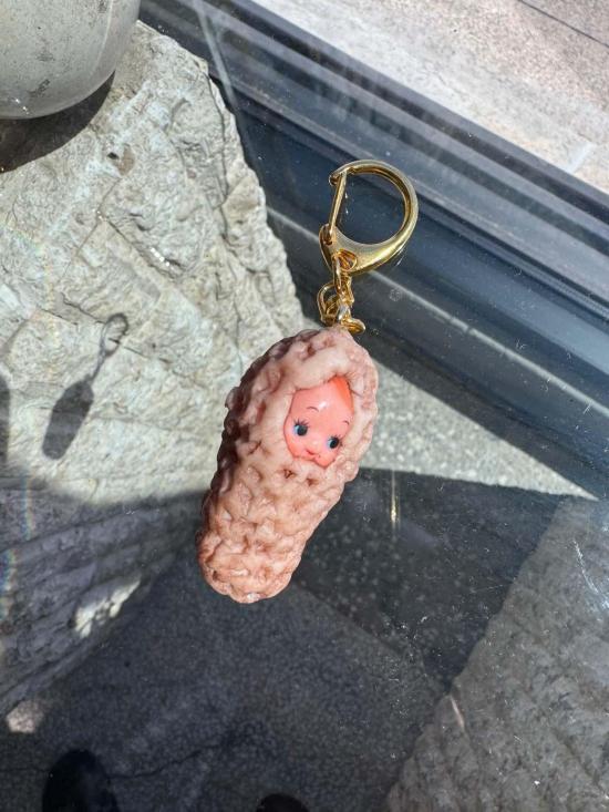  Otonamiya 키링 오토나미야 땅콩 큐피 열쇠고리 Awake - OTHER BRANDS