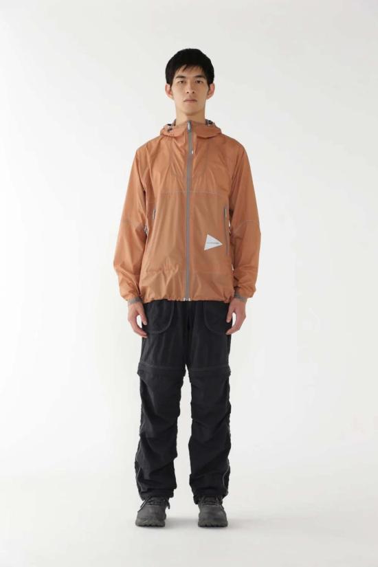  앤드원더 트레이닝 웨어 And Wander Ny Taffeta Hiker 2 Way 팬츠 블랙 - AND WANDER