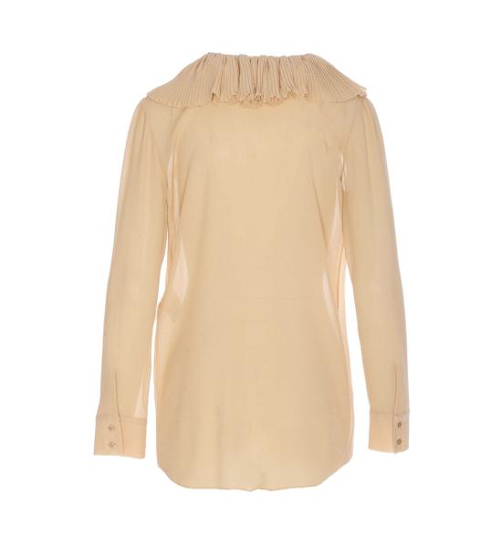 25SS 생로랑 블라우스 820973Y3K459520 Beige - SAINT LAURENT