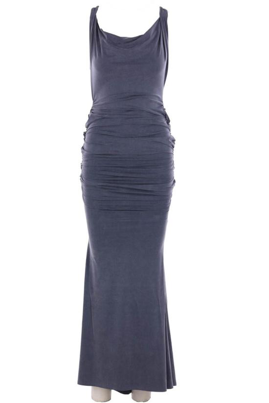 25SS 비비안웨스트우드 미디 원피스 1102001AJ008E K418 BLUE