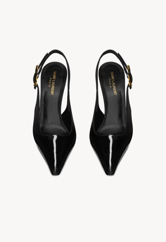 25FW 생로랑 드레스 슈즈 7867561TV001000 Black - SAINT LAURENT