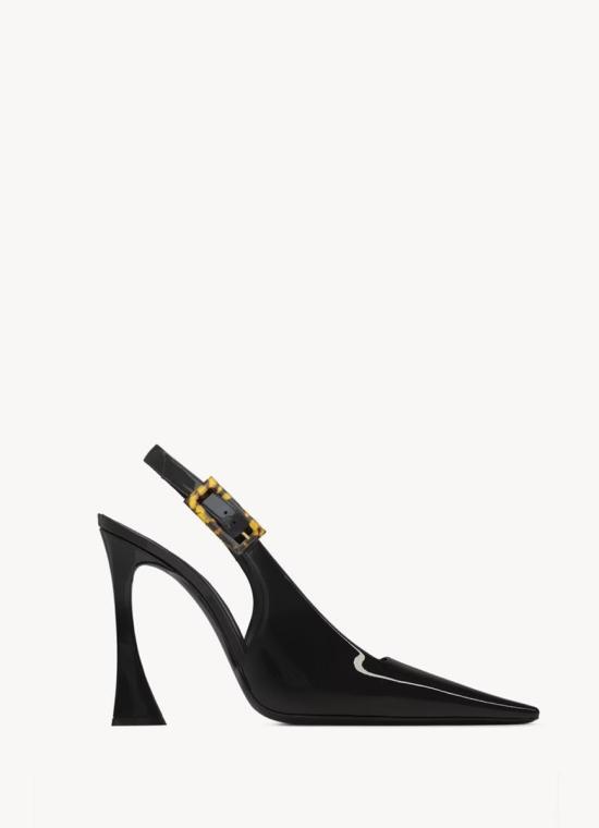 25FW 생로랑 드레스 슈즈 7867561TV001000 Black
