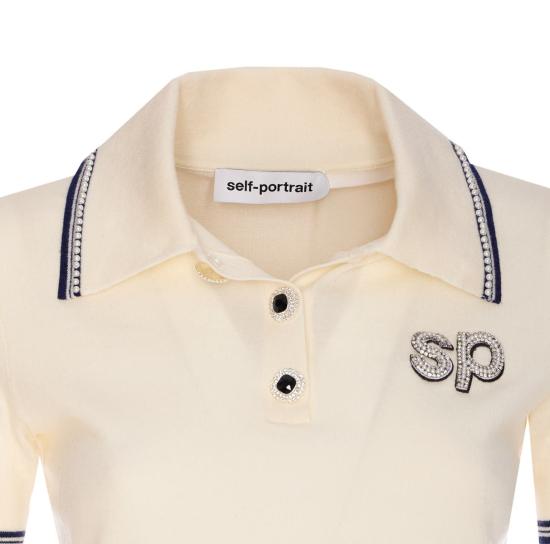 25SS 셀프 포트레이트 셔츠 123TACREAM WHITE - SELF PORTRAIT