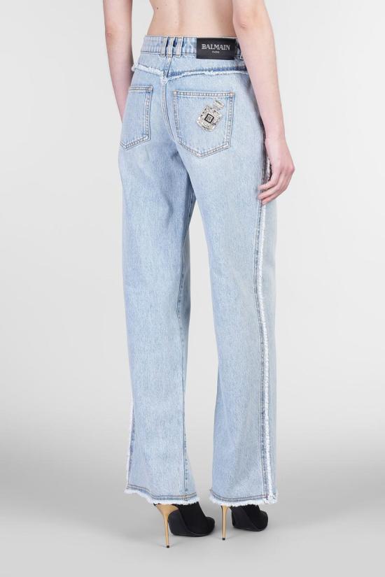 25SS 발망 데님 팬츠 418749 EF0MI050DF75 BLUE - BALMAIN