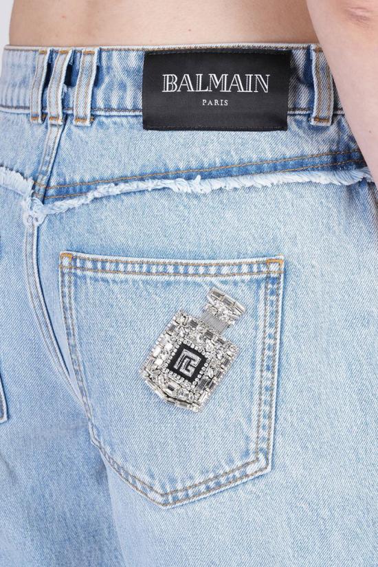 25SS 발망 데님 팬츠 418749 EF0MI050DF75 BLUE - BALMAIN