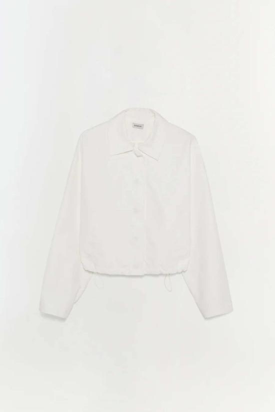  심카이 자켓 에버리 크롭 재킷 화이트 - SIMKHAI
