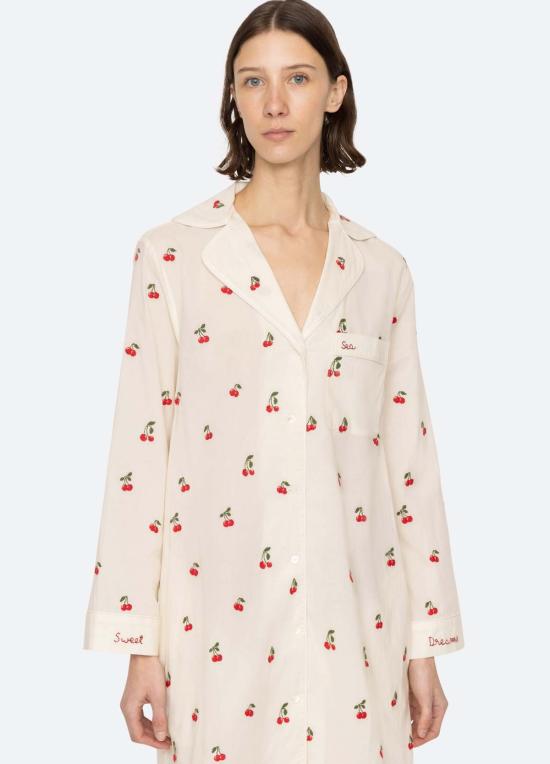  씨뉴욕 언더웨어 Sea Ny Jude 나이트 셔츠 크림 - SEA NY