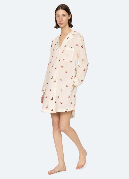  씨뉴욕 언더웨어 Sea Ny Jude 나이트 셔츠 크림 - SEA NY