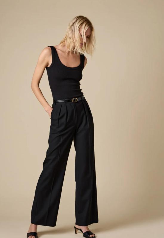  솔드아웃 엔와이씨 민소매 티셔츠 매진.NYC Scoop It Up Tank 블랙 - SOLDOUT.NYC