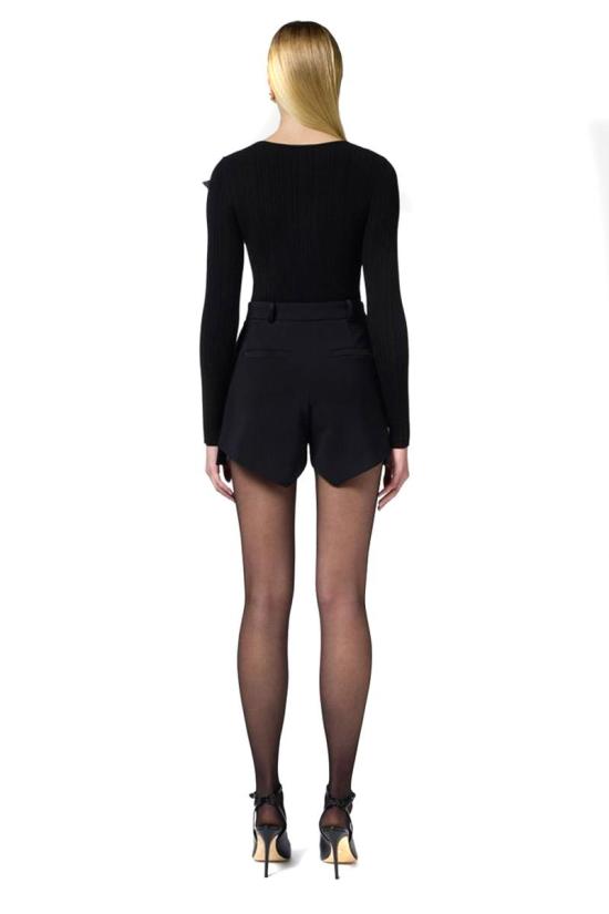 25SS 엘리자베타프랜치 숏팬츠 SH00451E2110 Black - ELISABETTA FRANCHI